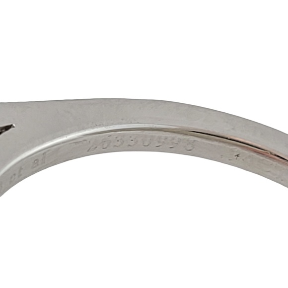 Tiffany & Co Legacy Platinum Cushion Cut Diamond Halo Engagement Ring #13794 - Picture 6 of 13